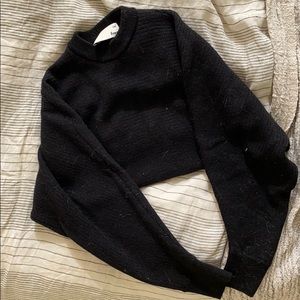 Aritzia Wilfred free Lolan cropped sweater